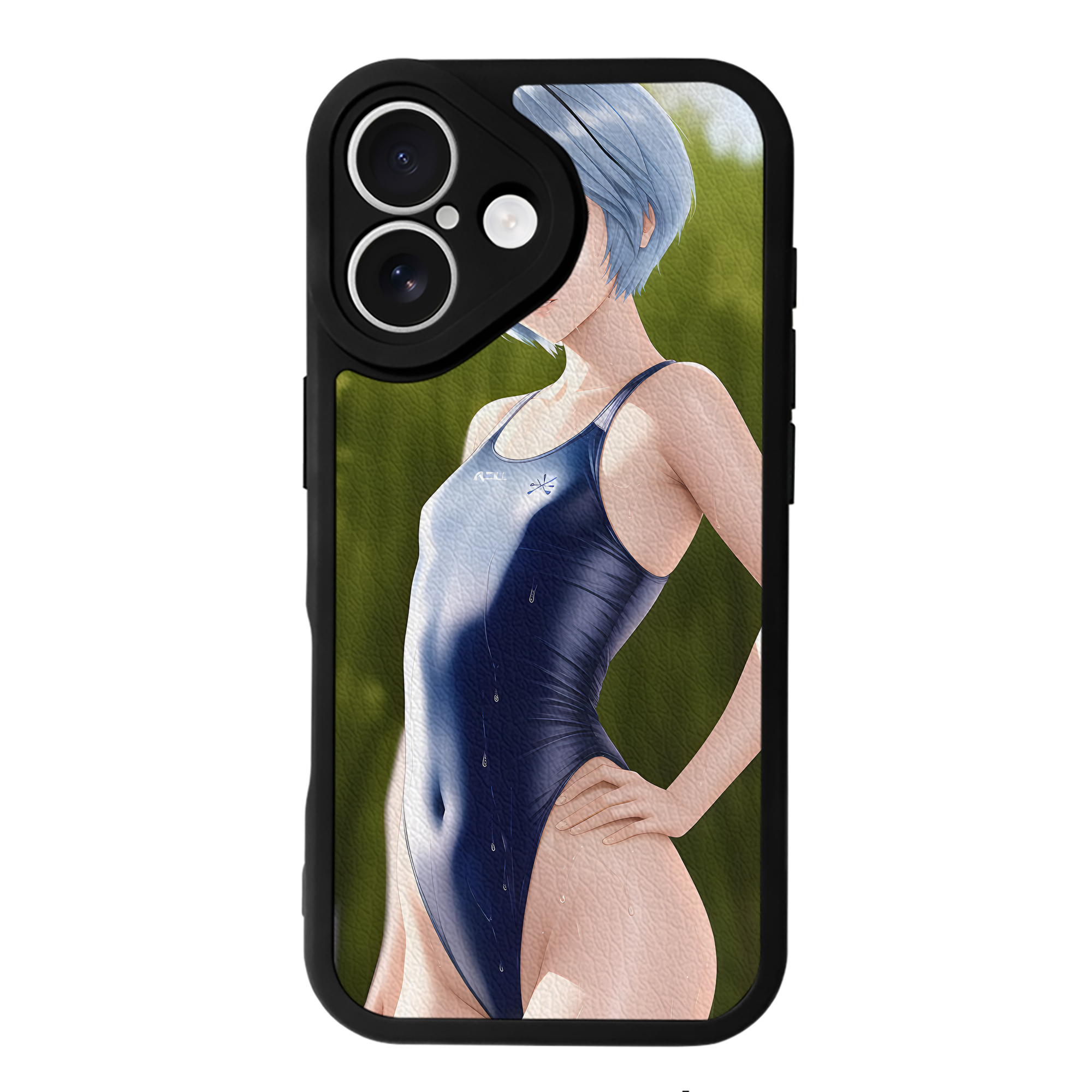 （画像用） EVA 新世紀エヴァンゲリオン 【iPhone 16シリーズ対応】シリコンスマホケース（レザー調） 材質：シリコン